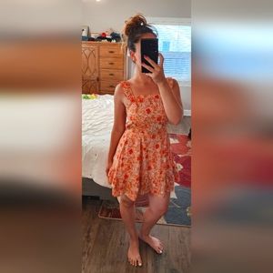 Floral Summer Cocktail Dress